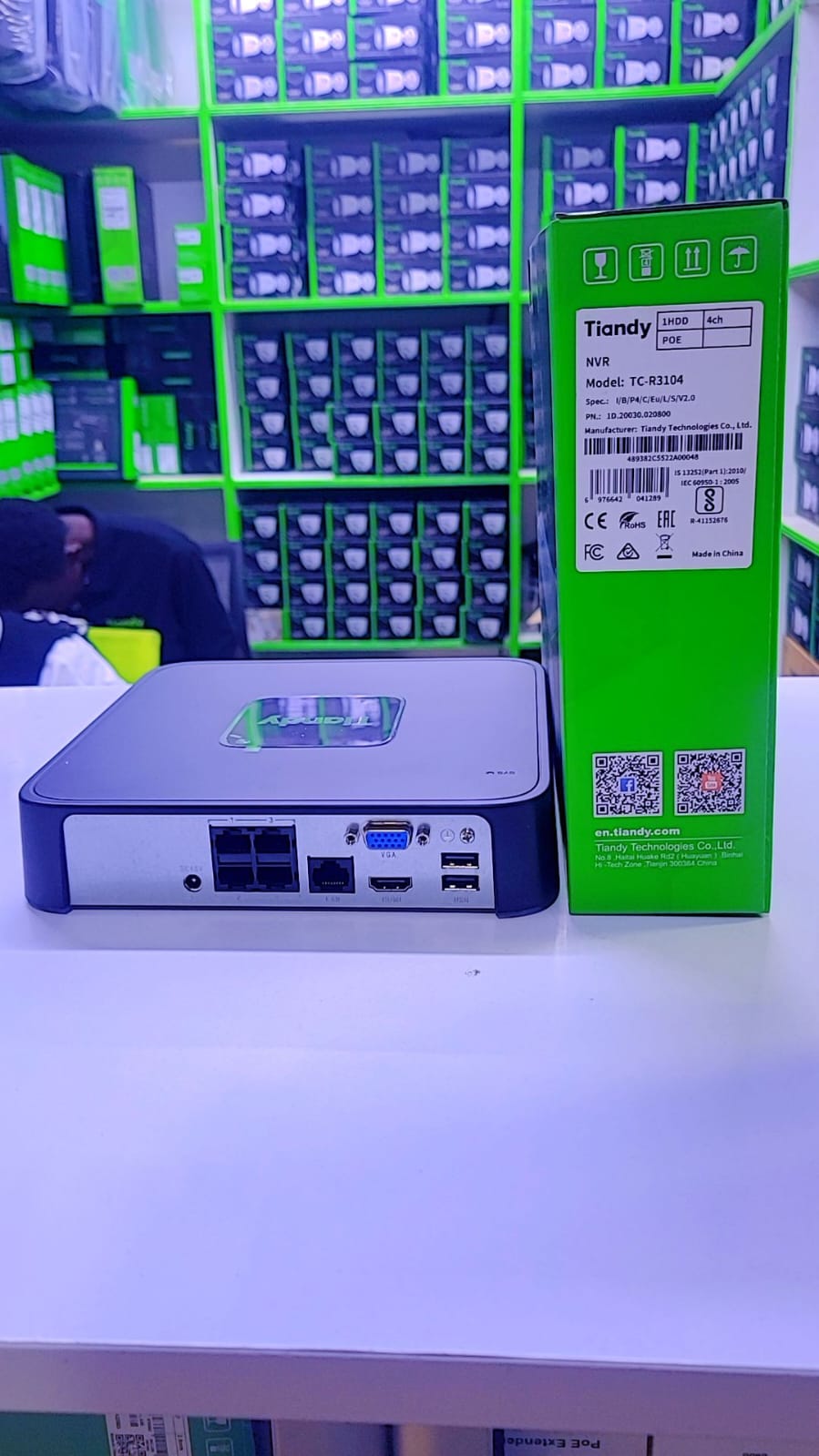 Tiandy 4 Channel NVR